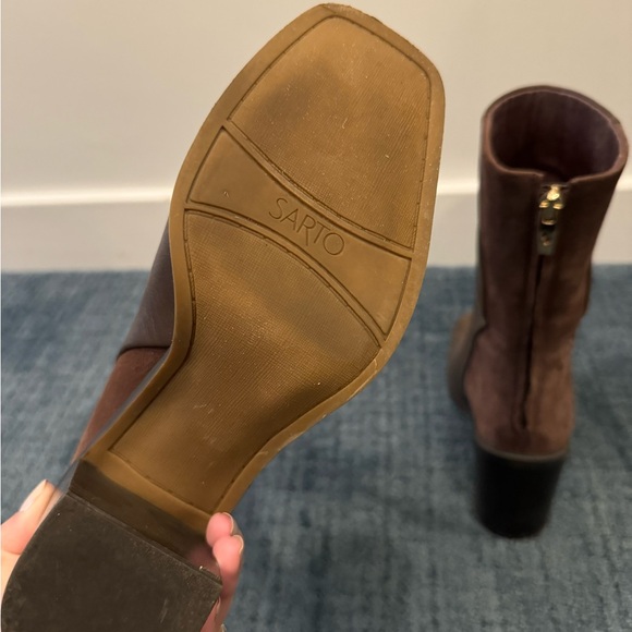 Brown Franco Sarto Stevie Mid-Calf Boots - Picture 5 of 7